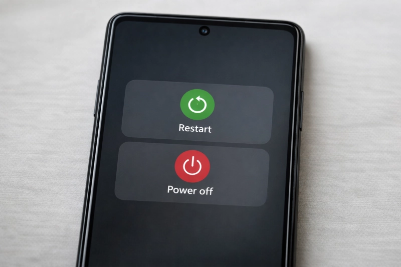 Restarting a phone to improve performance