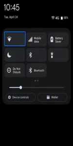 Turning off Wi-Fi to test mobile data connection when internet is not working