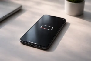 Phone battery draining fast even when not in use